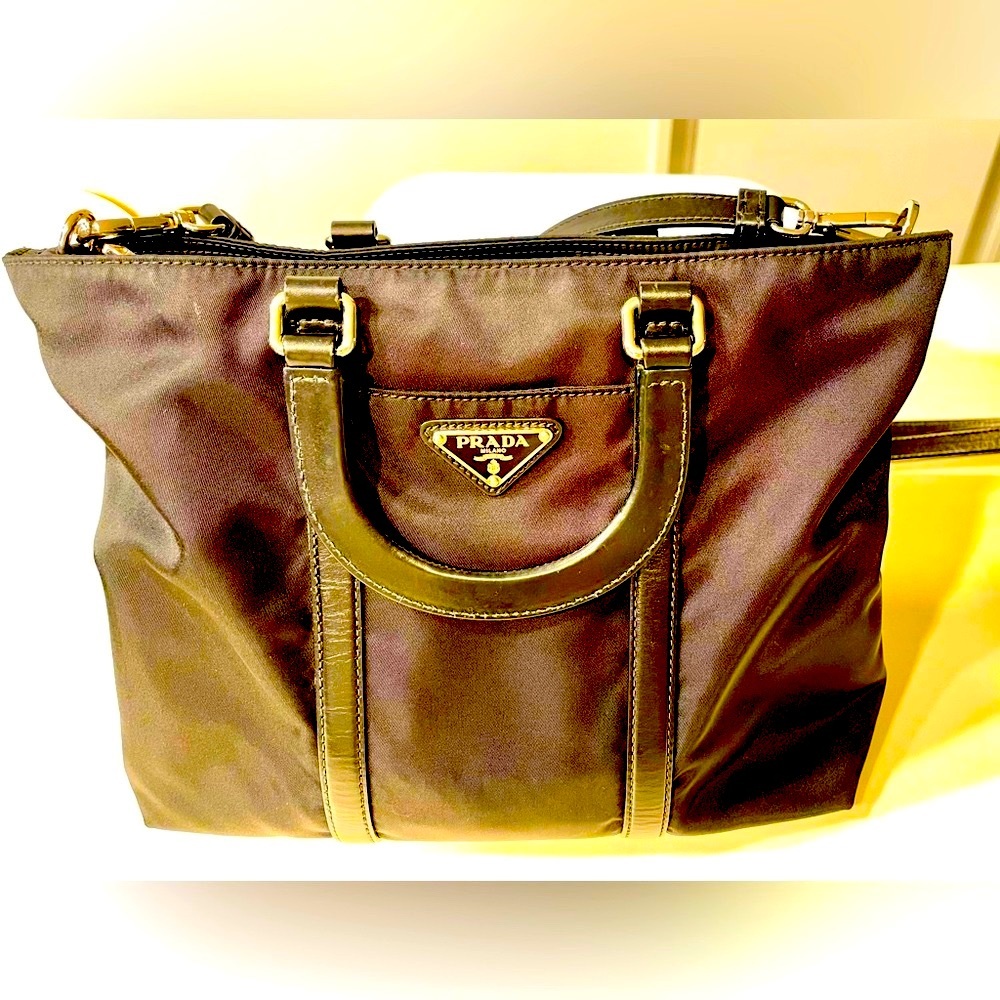 👜 PRADA cross body/tote bag_black_Authentic 👜